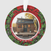 Eerste kerst op mijn kleine foto ornament (voorkant)