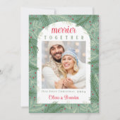 Eerste kerst samen vakantie Kaart (Voorkant)