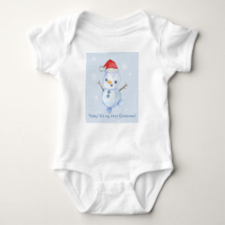 Eerste kerst voor een baby romper