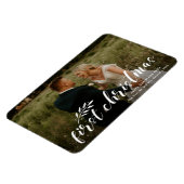 Eerste kerstcadeaubon bruiloft magneet (Linkerzijde)