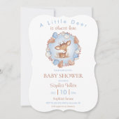 Eerste kerstdag Baby shower uitnodiging (Voorkant)