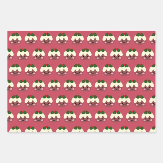 Eerste kerstdag inpakpapier vel (Voorkant)