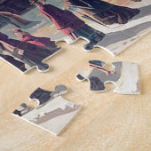 Eerste kerstdag J. Hoover en Son 1878 Legpuzzel (Zijkant)