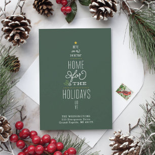 Eerste kerstdag Kaart Bewegende Aankondiging Nieuw