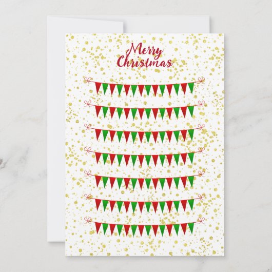 Eerste Kerstdag kerstdag kerstdag kerstmis kerstma Aankondiging (Achterkant)