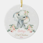 Eerste Kerstdieren Ornament Safari (Voorkant)