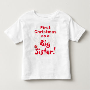 Eerste kerstfeest Sibling Toddler T-shirt