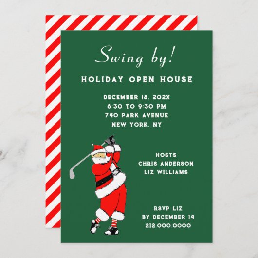 Eerste kerstfeestdag kaart (Voorkant / Achterkant)