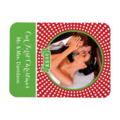 Eerste kerstfeestdag — Keepaardfoto Magnet Magneet (Horizontaal)