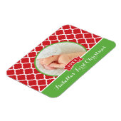 Eerste kerstfeestdag — Keepaardfoto Magnet Magneet (Linkerzijde)