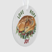 Eerste kerstfeestdag ornament (voorkant)