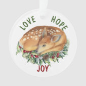 Eerste kerstfeestdag ornament (voorkant)