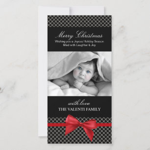 Eerste kerstfeestdagen Fotokaarten Feestdagenkaart