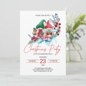 Eerste kerstgnomen en uitnodiging tot deelneming i (Staand voorkant)