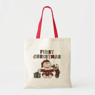 Eerste Kerstjongen Tshirts en geschenken Tote Bag