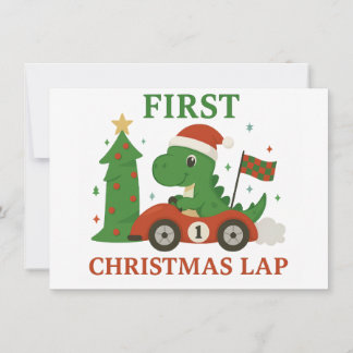 Eerste kerstkaart notitiekaartje
