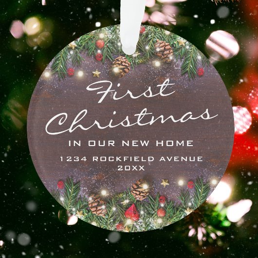 Eerste Kerstkerst - nieuw startpunt Ornament