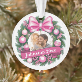 Eerste kerstkrans ornament