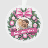 Eerste kerstkrans ornament (voorkant)