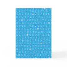 Eerste kerstlied woordgrappen kerstkaart (1e Nee L