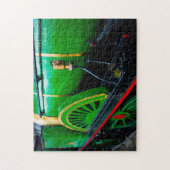 Eerste kerstman. legpuzzel (Verticaal)