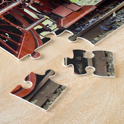 Eerste kerstman. legpuzzel (Zijkant)