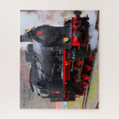 Eerste kerstman. legpuzzel (Verticaal)