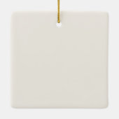 Eerste Kerstmis als familie van 5 Keramisch Ornament (Achterkant)