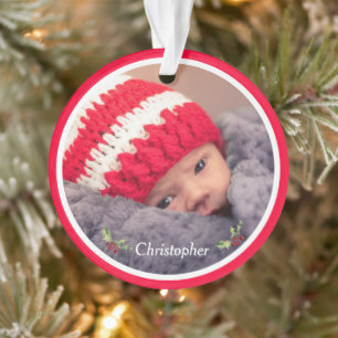 Eerste Kerstmis als Grammy en Grampy - Foto Ornament