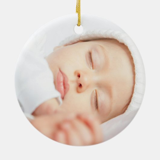 Eerste Kerstmis als grootouders Keramisch Ornament (Achterkant)