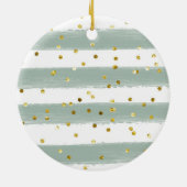 Eerste Kerstmis als Grote Grootmoeder Gift Keramisch Ornament (Achterkant)