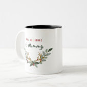 Eerste Kerstmis als kerstcadeau voor mama Mok voor (Voorkant links)