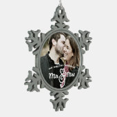 Eerste Kerstmis als Mr & Mrs Keepomwille Ornament (Links)