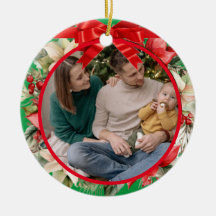 Eerste Kerstmis als Ouders Custom Ornament