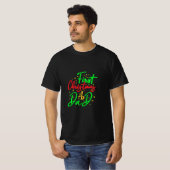 Eerste Kerstmis als pap - T-shirt (Voorkant volledig)
