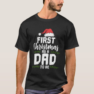 Eerste Kerstmis als papa voor de toekomst pater xm T-shirt