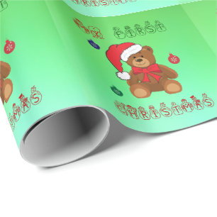 Eerste Kerstmis baby - op maat - Cadeaupapier