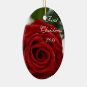 Eerste Kerstmis/Foto Keramisch Ornament (Rechts)