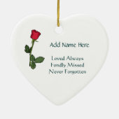 Eerste Kerstmis in de hemel Keramisch Ornament (Achterkant)