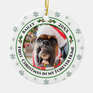 Eerste Kerstmis in mijn Forever Home Pet Ornament