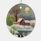 Eerste Kerstmis in New Home Ornament (Links)