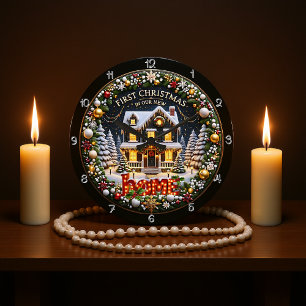 Eerste Kerstmis in ons nieuwe huis Grote Klok