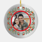 Eerste Kerstmis in ons nieuwe thuis Keramisch Ornament (Achterkant)