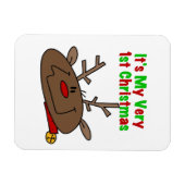 Eerste Kerstmis Magneet (Horizontaal)