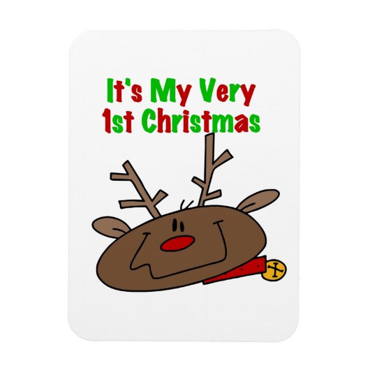 Eerste Kerstmis Magneet (Verticaal)