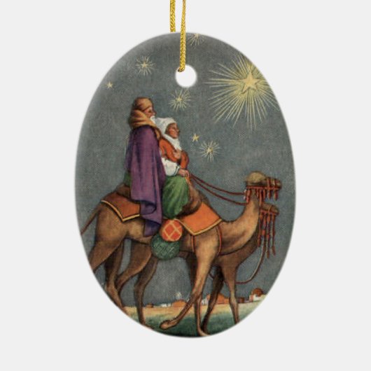 Eerste kerstmis Mannen  Ornament (Achterkant)