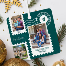 Eerste Kerstmis Nieuwe Stempelfoto's voor thuisfin