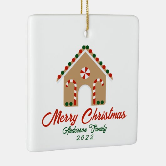 Eerste Kerstmis op onze New Home Ornament (Rechts)