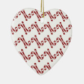 Eerste Kerstmis samen Keramisch Ornament (Rechts)