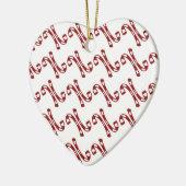 Eerste Kerstmis samen Keramisch Ornament (Links)